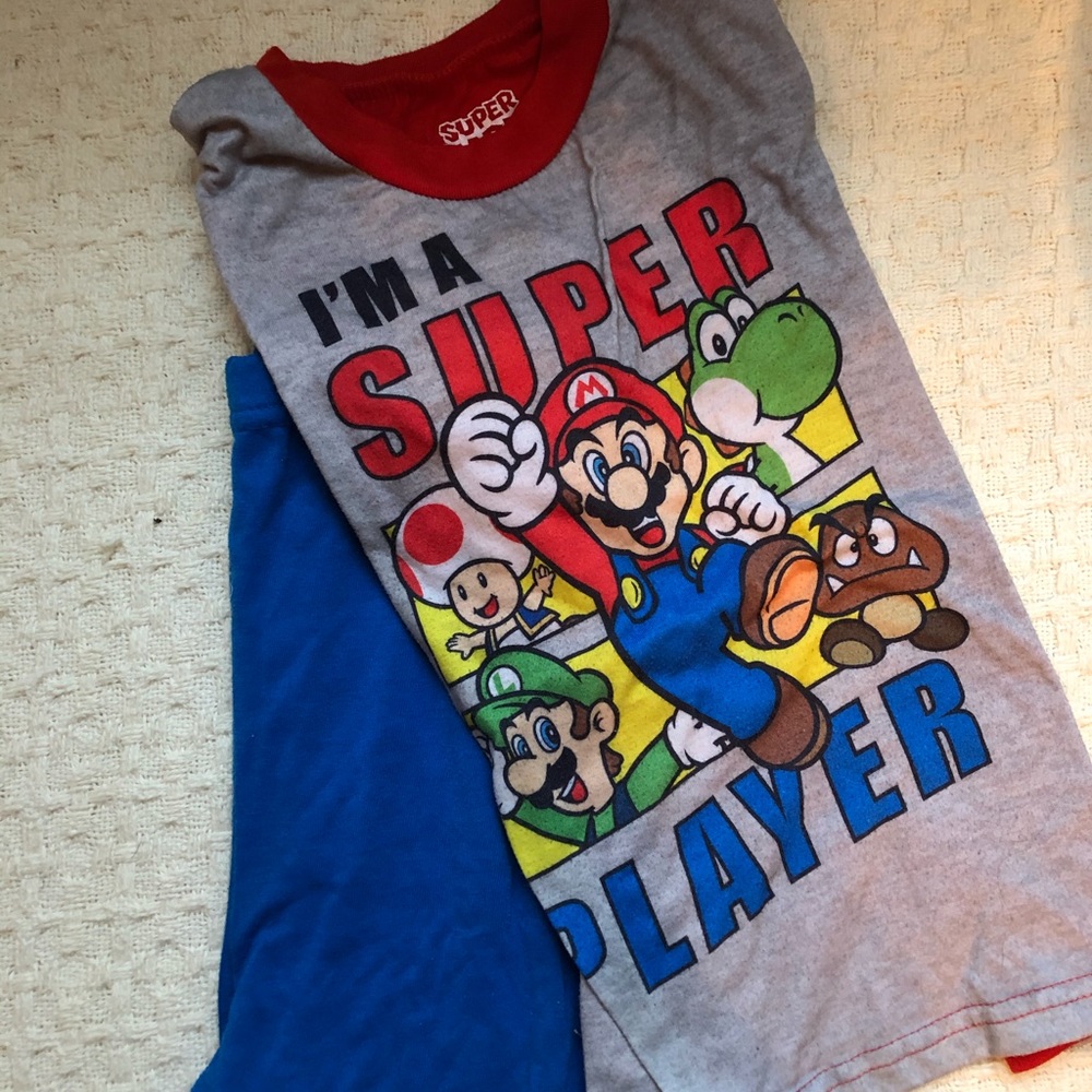 Super Mario Pajama Set